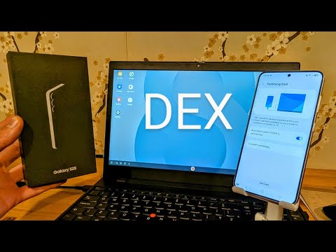 Samsung S25 / S25 Ultra - Wireless DEX on PC / Laptop -How to Connect & Use Laptop Screen as Monitor