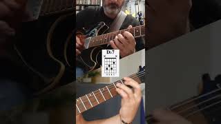 Take Five (D.Brubeck) chords tutorial and theme #guitar #tutorial