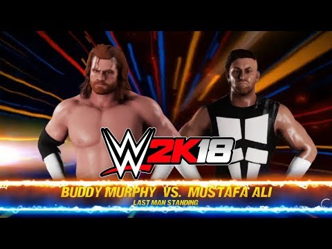 MUSTAFA ALI VS BUDDY MURPHY - WWE LAST MAN STANDING
