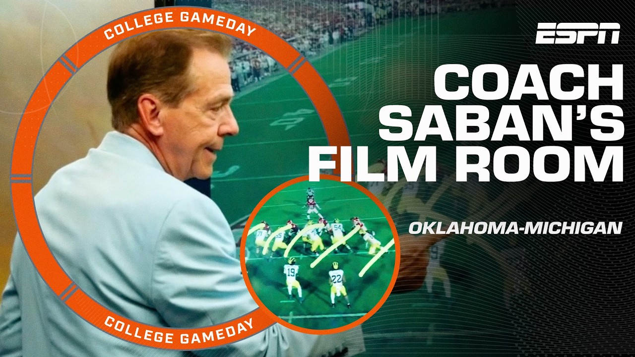 Nick Saban breaks down keys to Oklahoma vs. Michigan 🔑 | College GameDay