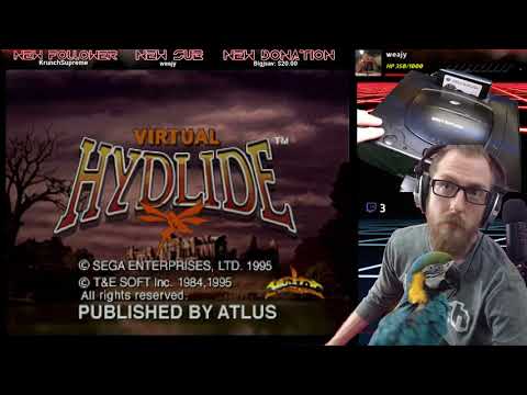 Virtual Hydlide (Sega Saturn: REAL HARDWARE) - Part 1