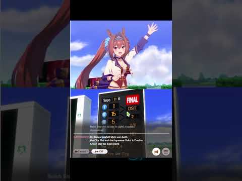 Daiwa Scarlet is the Storm #twitch #vtuber #anime #umamusume #streamer #clips #gaming