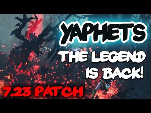 YaphetS Shadow Fiend Legend from DotA Allstars Testing NEW SF with Shadow Blade Build 7.23 Dota 2