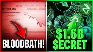 Bitcoin Blutbad! Warum jetzt 1,6 Mrd. $ heimlich in XRP fließen.