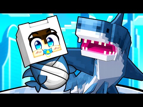 Minecraft'ta TRALALERO TRALALA Ailesi Beni Sahiplendi! 😱🍼