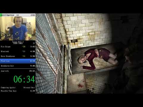ILLEGAL SPEEDRUN Silent Hill 2 500% Speed in 17:23
