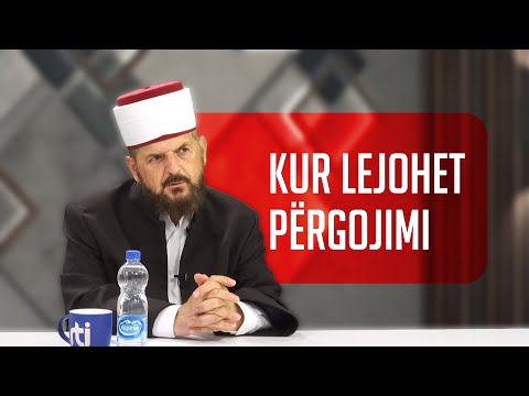 Kur lejohet përgojimi? - Dr. Shefqet Krasniqi