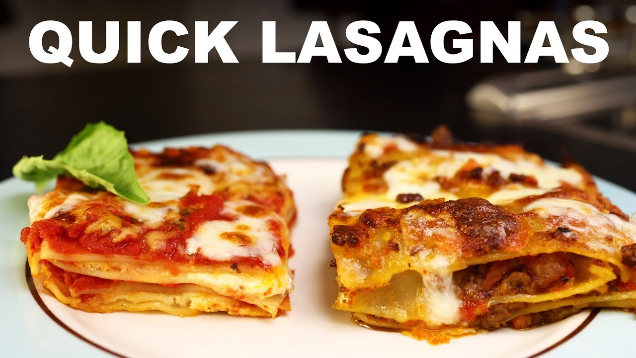 Easy lasagna recipes tomato & ricotta meat sauce & cream
