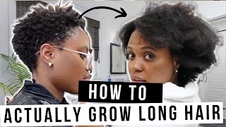 The REALEST Natural Hair Advice on How to Grow Long Hair (Must Watch)