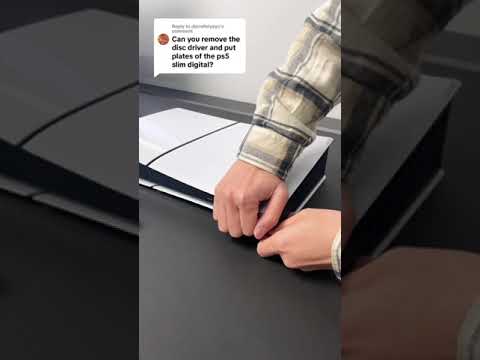 How to install the disc into the PS5 Slim Digital Edition