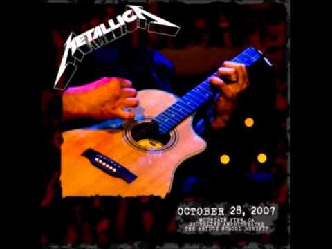 Metallica Live at the Bridge School Benefit the unforgiven 28/10/2007