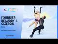 Laurence FOURNIER BEAUDRY Guillaume CIZERON FRA Rhythm Dance World Championships 2026