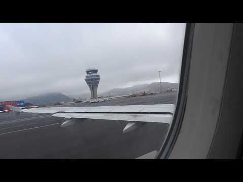Takeoff in Tenerife North to Madrid with Iberia at 27.07.19
