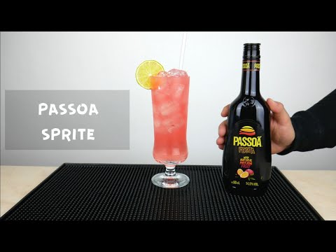 Passoa Sprite - drink z likierem Passion Fruits i Spritem - Drinkomania