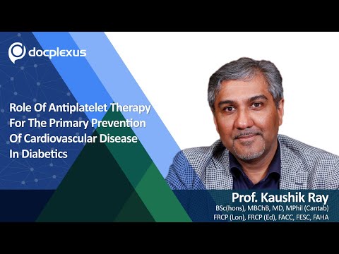 Antiplatelet Therapy For The Primary Prevention Of CVD’s In Diabetic Patients.