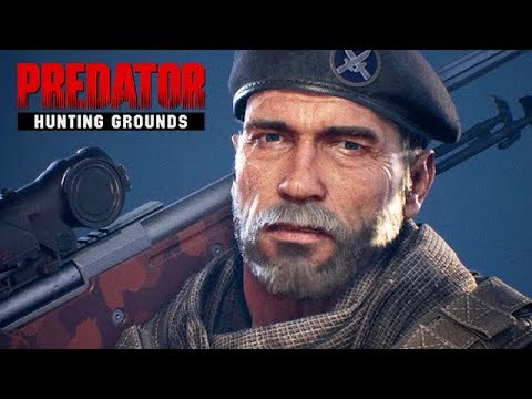 Predator Hunting Grounds Gameplay German - Arnold Schwarzenegger