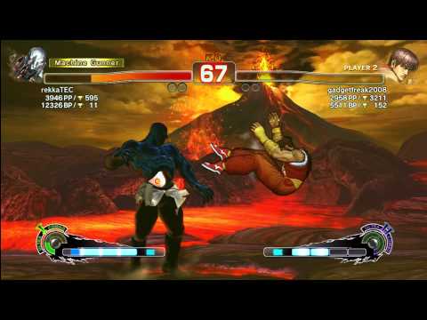 SSF4 AE [Seth] rekkaTEC vs gadgetfreak2008 [Guy]
