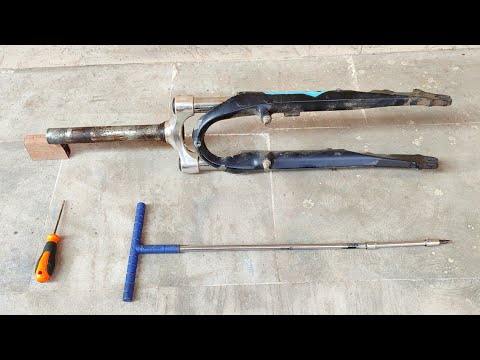 Firefox Bicycle - Front suspension Overhaul - Unreal restoration
