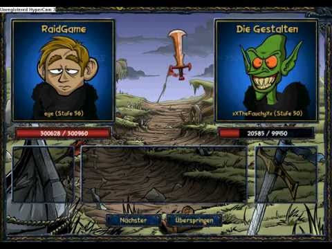 Shakes and Fidget Gildenkrieg s19 RaidGame v.s Die Gestalten