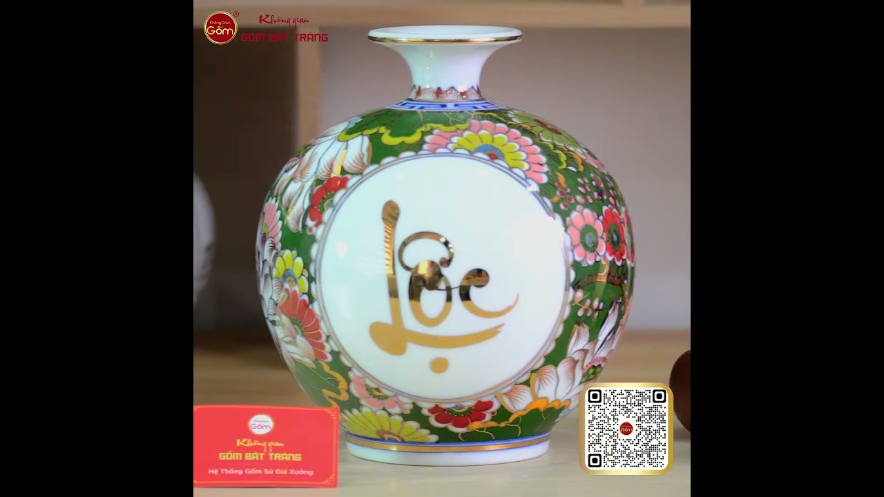 Quả Hút Lộc Lộc Sinh Phúc Vinh Tứ Hoa Phú Quý Lục Bảo Vẽ Vàng