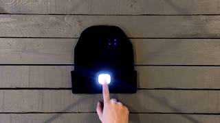 Mössa med LED-lampa | Bluebox.se