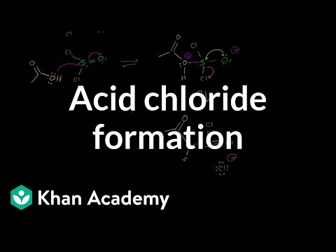 Acid Chloride Formation 