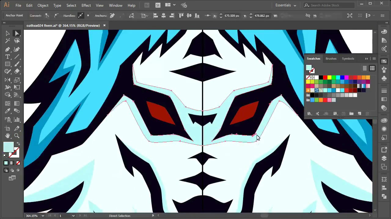 Wolf Head Remastered Oathxx024 adobe illustrator #oyeplot