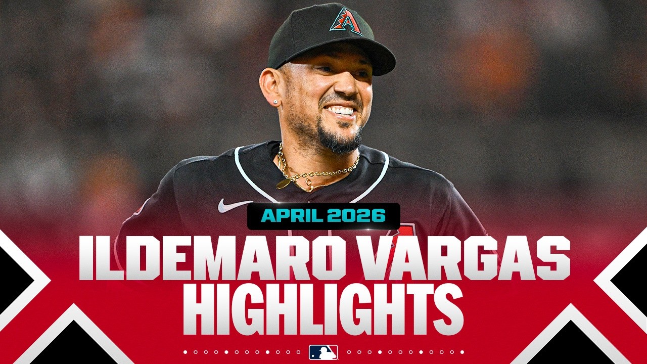 NL Player of the Month for March/April 2026 is Ildemaro Vargas of the D-backs! 🐍 MLB Highlights