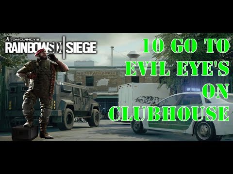 10 go to evil eye spots on clubhouse