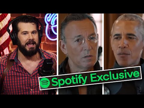 FIRST LOOK! Bruce Springsteen & Obama Make a Dumb Podcast | Louder With Crowder