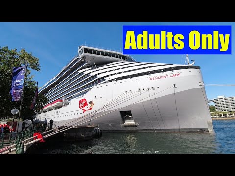 Thumbnail for Virgin Resilient Lady Cruise Ship | Opening Night in Sydney
