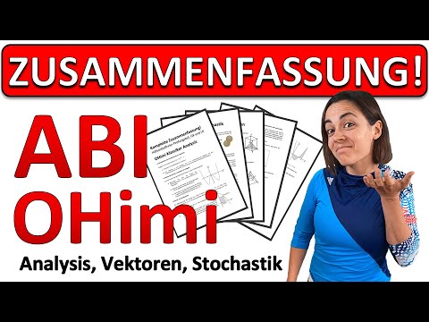 🚀🚀🚀 KOMPLETTE ZUSAMMENFASSUNG MATHE ABI 2026 ohne Hilfsmittel | Analysis, Stochastik, Vektoren