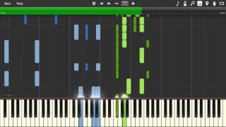 Synthesia: Gravity Wall - SawanoHiroyuki[nZk]:Tielle&amp;Gemie (Re:Creators OP1)