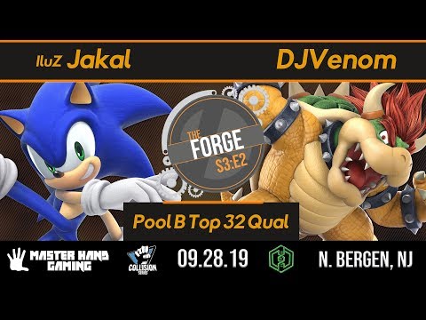The Forge S3:E2 - IluZ | Jakal (Wolf, Sonic) Vs. DJVenom (Bowser) - Pool B - W Qualifier