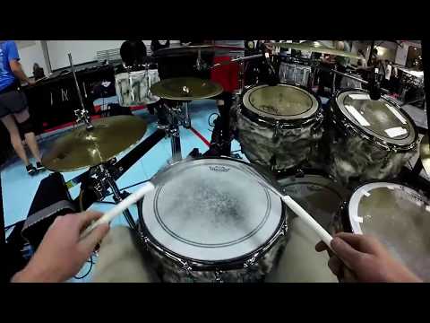 Rise Percussion 2018 Drumset Cam - Robert Hardwick