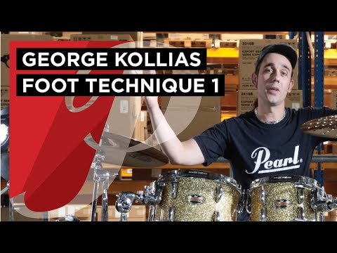 Double Bass Tutorial with George Kollias Official: (1) Foot technique