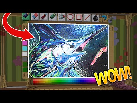 HOW IS THAT POSSIBLE?! (Minecraft Pixel Painters)