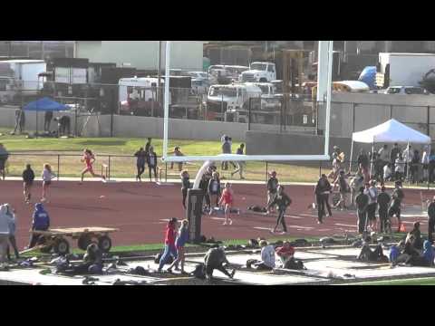 A Sturrock & L Fitzgerald - JVG 300m Hurdles at Sunset Prelims 4-29-16