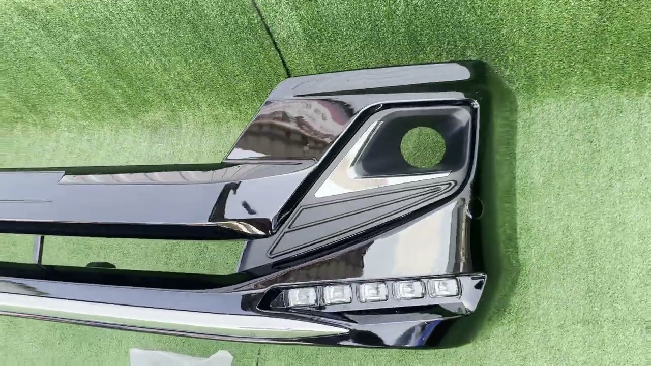 Накладки на передний и задний бампер Luxury (2013-2017) Video 3