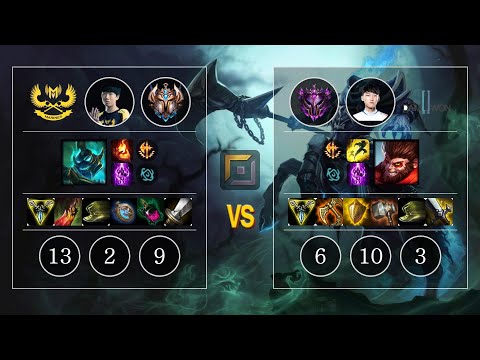 GAM Kiaya Hecarim vs DWG Nuguri Wukong Top - KR Patch 10.12