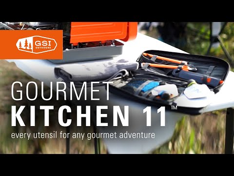 GSI Outdoors | Gourmet Kitchen Set 11 -  Camping Chef Toolset