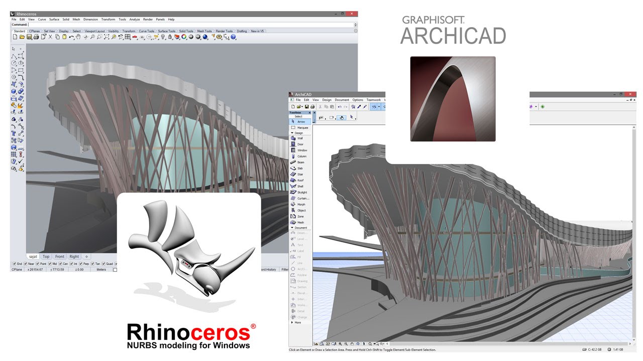 Rhino Grasshopper ARCHICAD BIM 3D CAD 