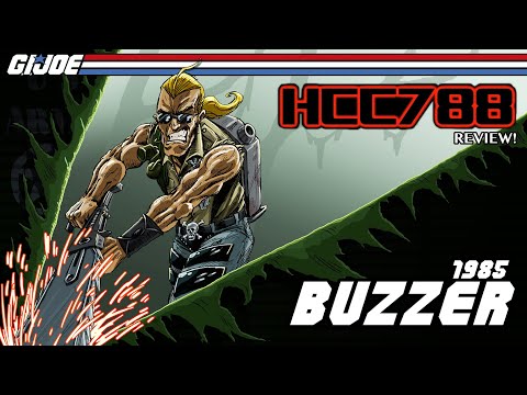 1985 Dreadnok BUZZER! Chaos! Anarchy! Destruction! Vintage G.I. Joy toy review - HCC788