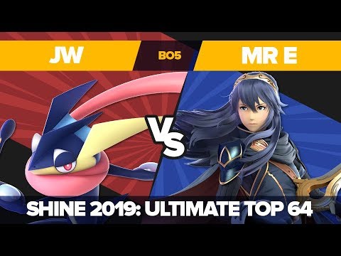 Jw vs Mr E - Losers' Round 3: Ultimate Singles - Shine 2019 | Greninja vs Lucina