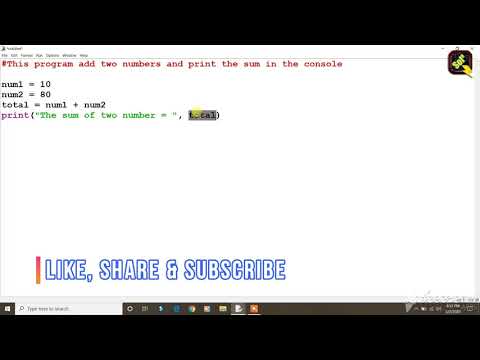 Python Program To Add Two Numbers Quick Solution
