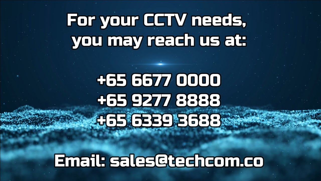 How To Clean A CCTV Camera Lens | Techcom Engineering Pte. Ltd