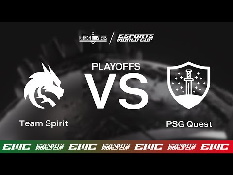 Team Spirit vs. PSG Quest - Dota2 Riyadh Masters x EWC - Day 13 - Playoffs