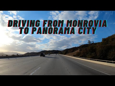 [4K] Driving From Monrovia to Panorama City – Los Angeles, CA – California – USA