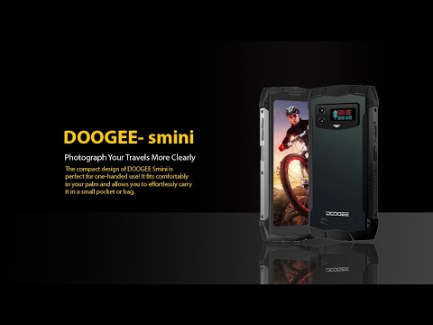 DOOGEE Smini Rugged Compact Smartphone - A Rear Display!