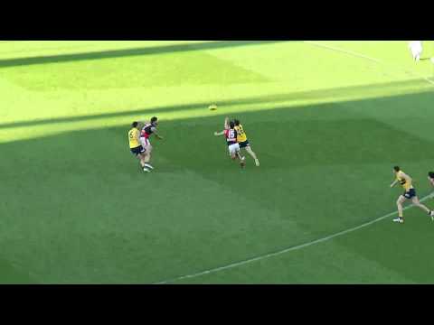 West's Logan Hill is concussed in 2nd Semi Final, 2015